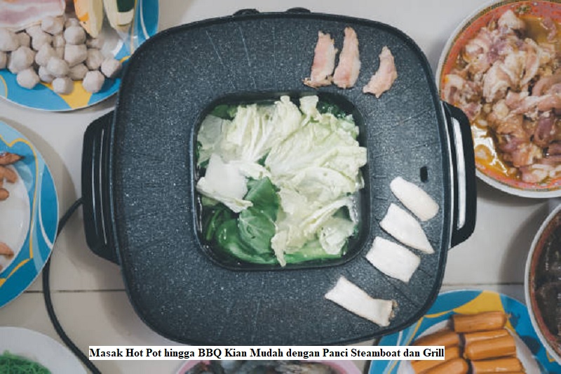 Panci Steamboat dan Grill