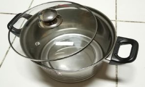 Panci Stainless Tutup Kaca